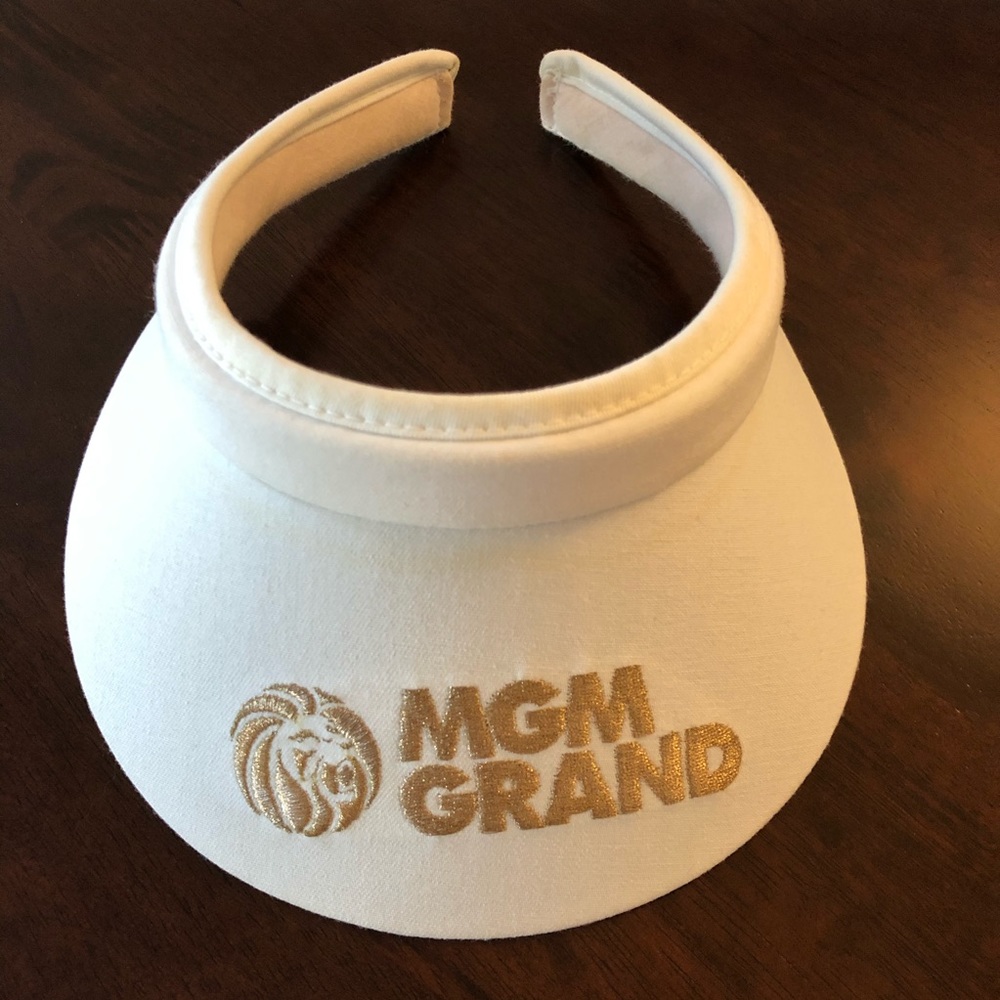 Vintage MGM Grand Casino Visor Gambling Hat Mint